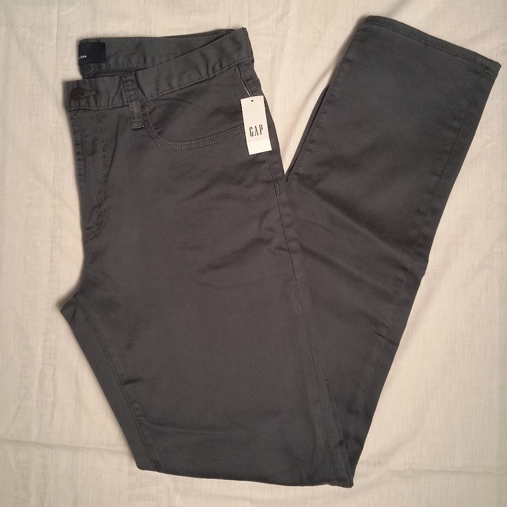 GAP Men's Dark Gray Chinos
